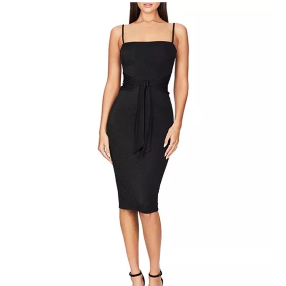 Nookie Luna Shimmering Midi Dress - Picture 1 of 4